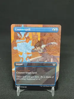 Counterspell 630 Commander Masters Borderless Common NM MTG - Image 1