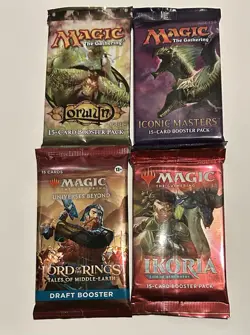 MTG Chaos Draft Bundle - 24 Booster Packs From All Different Sets Fresh From Box - Image 1