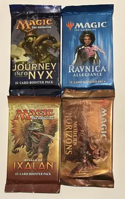 MTG Chaos Draft Bundle - 24 Booster Packs From All Different Sets Fresh From Box - Image 5