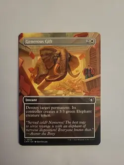 MTG - Generous Gift ( borderless ) X 4 - Image 3