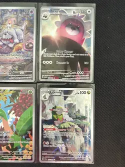 Pokemon TCG Illustration Rare Lot of 10 Cards - Scarlet & Violet IR Lot F - Image 4