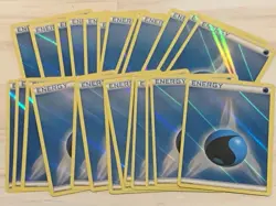 Pokemon TCG 2013 x 25 Water Energy Promo Holo English Card Near Mint - Image 1