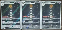 3x Pokemon Gothitelle Black Star Promo Black Bolt & White Flare Card SVP 211 TCG - Image 1