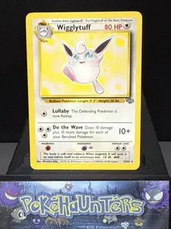 Pokemon Card Wigglytuff 32/64 Non Holo Rare WOTC Jungle Set Near Mint - Image 1