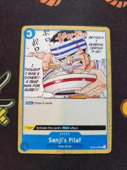 EXACT CARD PICTURED Sanji's Pilaf OP03-056 Pillars Strength One Piece TCG Non-F - Image 1