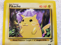 [Lot of 8 cards] Pikachu 87/130 [C] English Base Set-2 Pokemon 1999 TCG Vtg NM - Image 4