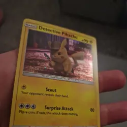 Detective Pikachu Pokemon Card / Sun & Moon Promo Set, SM170. NM - Image 5