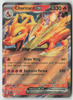 Charizard ex - - 161 - SV: Scarlet & Violet Promo Cards Holofoil- PTCG - Image 1