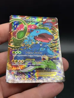 Pokemon Venasaur EX XY123 Black Star Promo Ultra Rare Card LP ZE1 - Image 3