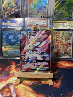 Sylveon GX 140/145 Sun Moon Guardians Rising 2017 Mint Condition Pokemon Card - Image 1