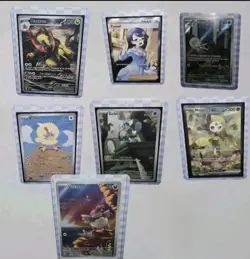 Lot of 7 Black Bolt & White Flare Pokemon Cards Full-Arts, Rares, Etc - Image 1