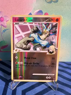 Lucario C Reverse Holo 31/147 - Platinum Supreme Victors #31 Pokemon Card - LP - Image 1