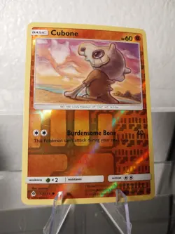 Pokemon - Forbidden Light - Cubone 57/131 Reverse Holo LP/NM Card - Image 1