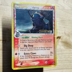 Heracross 3/101 EX Dragon Frontiers Stamp Reverse Holo Rare English Pokemon Card - Image 5