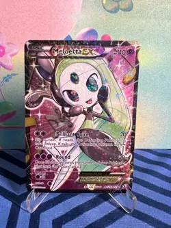 Meloetta EX Holo RC25 -Radiant Collection Legendary Treasure - Pokemon Card - LP - Image 1
