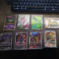 Ceruledge Japanese and other rares bundle. sleeved and NM cards. - Image 1