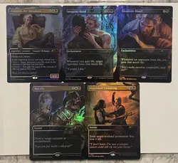 Magic: The Gathering Secret Lair Astarion, Sanguine Blood, Exquisite Blood Foils - Image 1