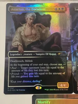 Magic: The Gathering Secret Lair Astarion, Sanguine Blood, Exquisite Blood Foils - Image 2