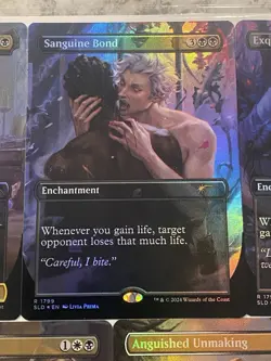Magic: The Gathering Secret Lair Astarion, Sanguine Blood, Exquisite Blood Foils - Image 3