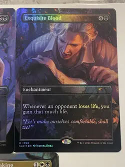 Magic: The Gathering Secret Lair Astarion, Sanguine Blood, Exquisite Blood Foils - Image 4