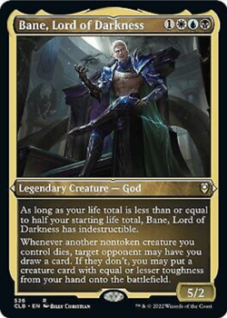 Bane, Lord of Darkness (Foil Etched) Commander Legends: Battle for Baldur's Gate - Image 1