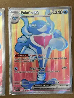 2x Pokemon TCG S&V Twilight Masquerade Set: Palafin EX 193/167 - Image 2