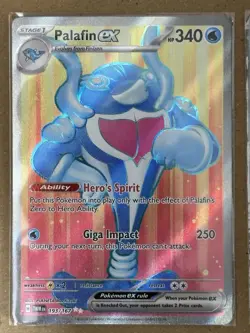 2x Pokemon TCG S&V Twilight Masquerade Set: Palafin EX 193/167 - Image 3