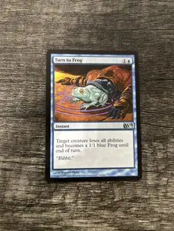 MTG 1x Turn to Frog x1 LP Magic 2012 - Image 1