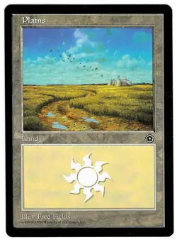 MTG Magic the Gathering Plains Portal Second Age - Image 1