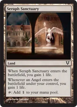 1 x Seraph Sanctuary - Avacyn Restored - Moderate Play - MTG - Image 1