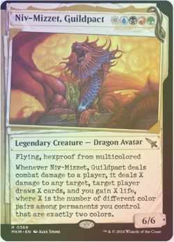 Niv-Mizzet, Guildpact (Showcase) (368) Murders at Karlov Manor Foil - Image 1