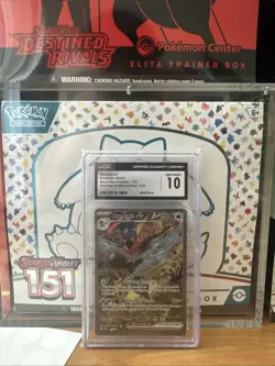 CGC 10 Greninja Ex Please 132 Black Star Promo Special Illustration Rare Pokemon - Image 1