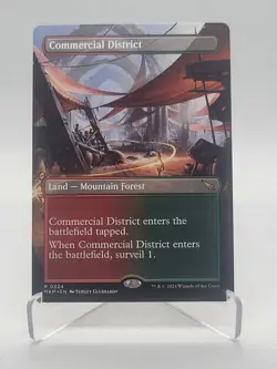 MTG Murders at Karlov Manor Commercial District Borderless - Image 1