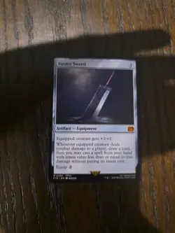 MTG Buster Sword Final Fantasy Regular 255 Mythic Rare non foil - Image 1