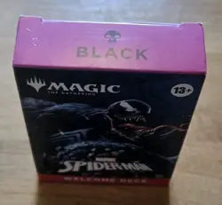 🔥 MTG Venom Welcome Deck SDCC 2025 Magic The Gathering Spider Man New In Hand - Image 2