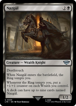 Nazgul (335) The Lord of the Rings: Tales of Middle-Earth - Near Mint Foil - Image 1