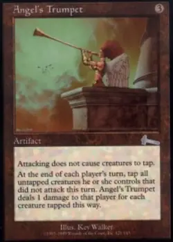1 x Angel's Trumpet - Urza's Legacy - Light Play - MTG - Image 1