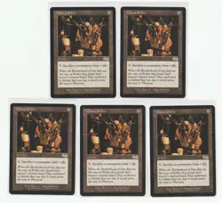 Claws of Gix Urza's Saga X4 NrMint X4 MTG - Aliz - Image 1