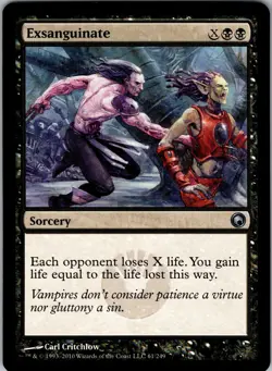 Exsanguinate Scars of Mirrodin Uncommon NM Magic: The Gathering 61 Normal - Image 1