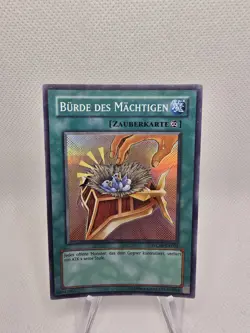 Yugioh BURDE DES MACHTIGEN , wc08-de002 Super Rare deutsch Near Mint - Image 1