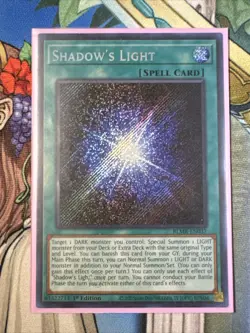 Shadow's Light - BLMR-EN037 - Secret Rare 1st Edition NM Yugioh - Image 1