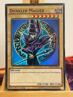 Dunkler Magier DPBC-DE008 Super Rare Deutsch NM YUGIOH - Image 1