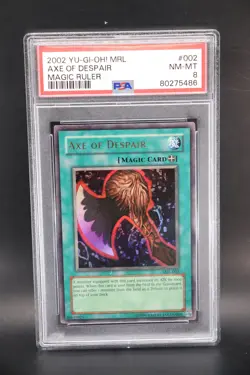 Axe of Despair PSA 8 Near Mint/MINT MRL-002 Magic Ruler-Unlimited Edition - Image 1