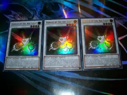 3x Herald of the Arc Light 1st Edition Ultra Rare RA01-EN031 Yu-Gi-Oh! - Image 1