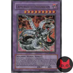 Yugioh Chimeratech Overdragon POTD-EN034 Ultra Rare LP - Image 1