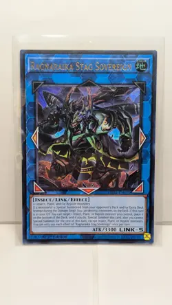 Yu-Gi-Oh! Ragnaraika Stag Sovereign Legacy of Destruction LEDE-EN050 UR 1st Ed - Image 1