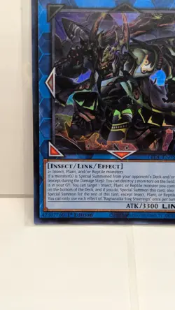 Yu-Gi-Oh! Ragnaraika Stag Sovereign Legacy of Destruction LEDE-EN050 UR 1st Ed - Image 5