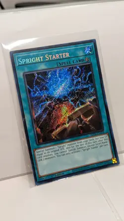 Yu-Gi-Oh! Spright Starter BLTR-EN104 Secret Rare 1st Edition BoL:TerminalRevenge - Image 2