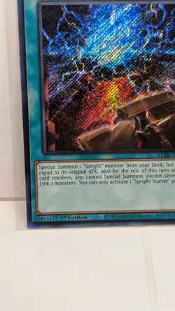 Yu-Gi-Oh! Spright Starter BLTR-EN104 Secret Rare 1st Edition BoL:TerminalRevenge - Image 5