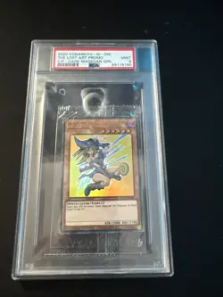 Yugioh Dark Magician Girl LART-EN019 Lost Art Promo Sealed! ORIGINAL! PSA 9 - Image 1